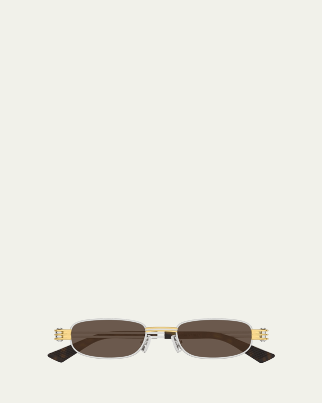 Metal Rectangle Sunglasses
